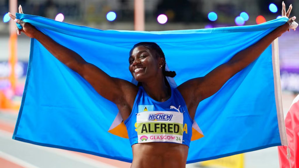 World’s Fastest Woman from Saint Lucia