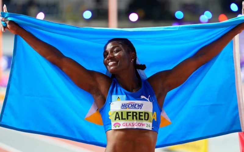 World’s Fastest Woman from Saint Lucia